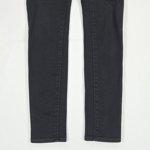 Madewell Women High Rise Black Skinny Jeans Soft Minimalist Quiet Luxury Size 25 - Picture 8 of 16